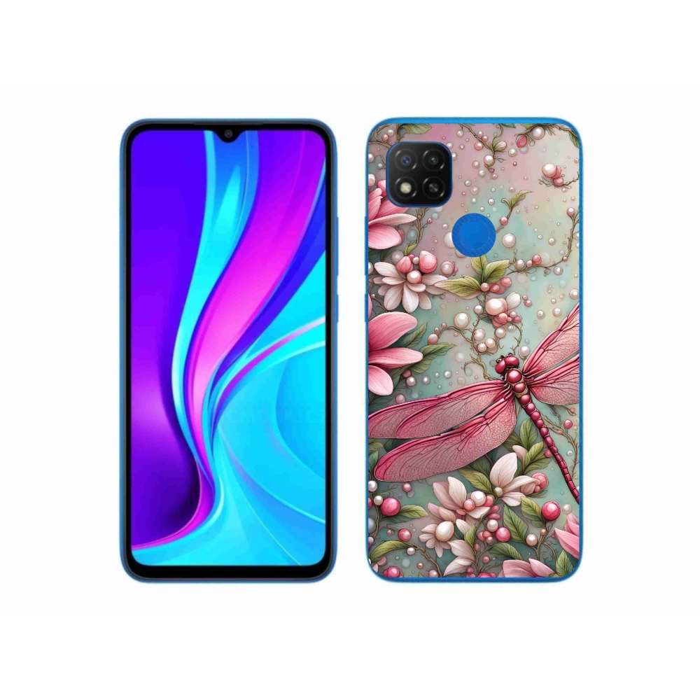 Gél borítás mmCase a Xiaomi Redmi 9C-hez - szitakötő