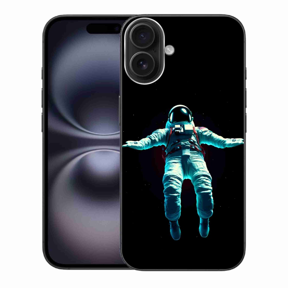 Zselés borítás mmCase iPhone 16 Plus készülékhez - űrhajós
