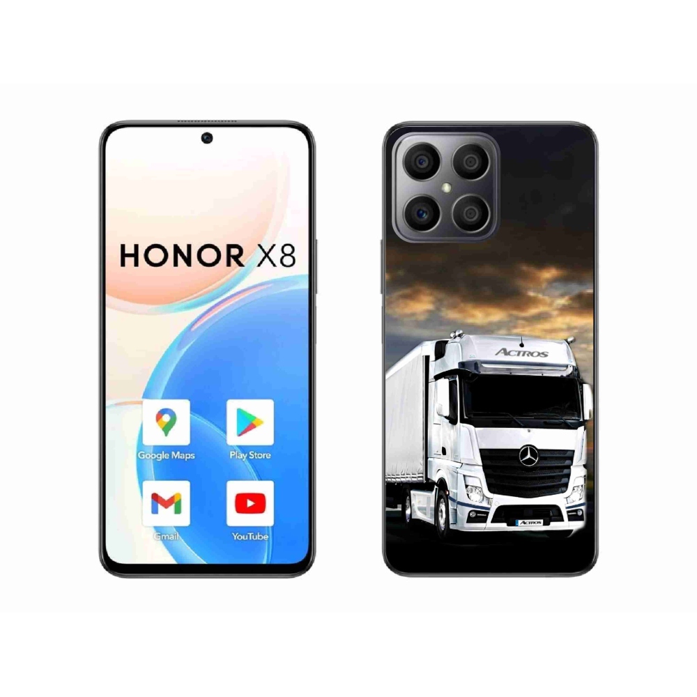Zselés borítás mmCase a Honor X8-hoz - teherautó