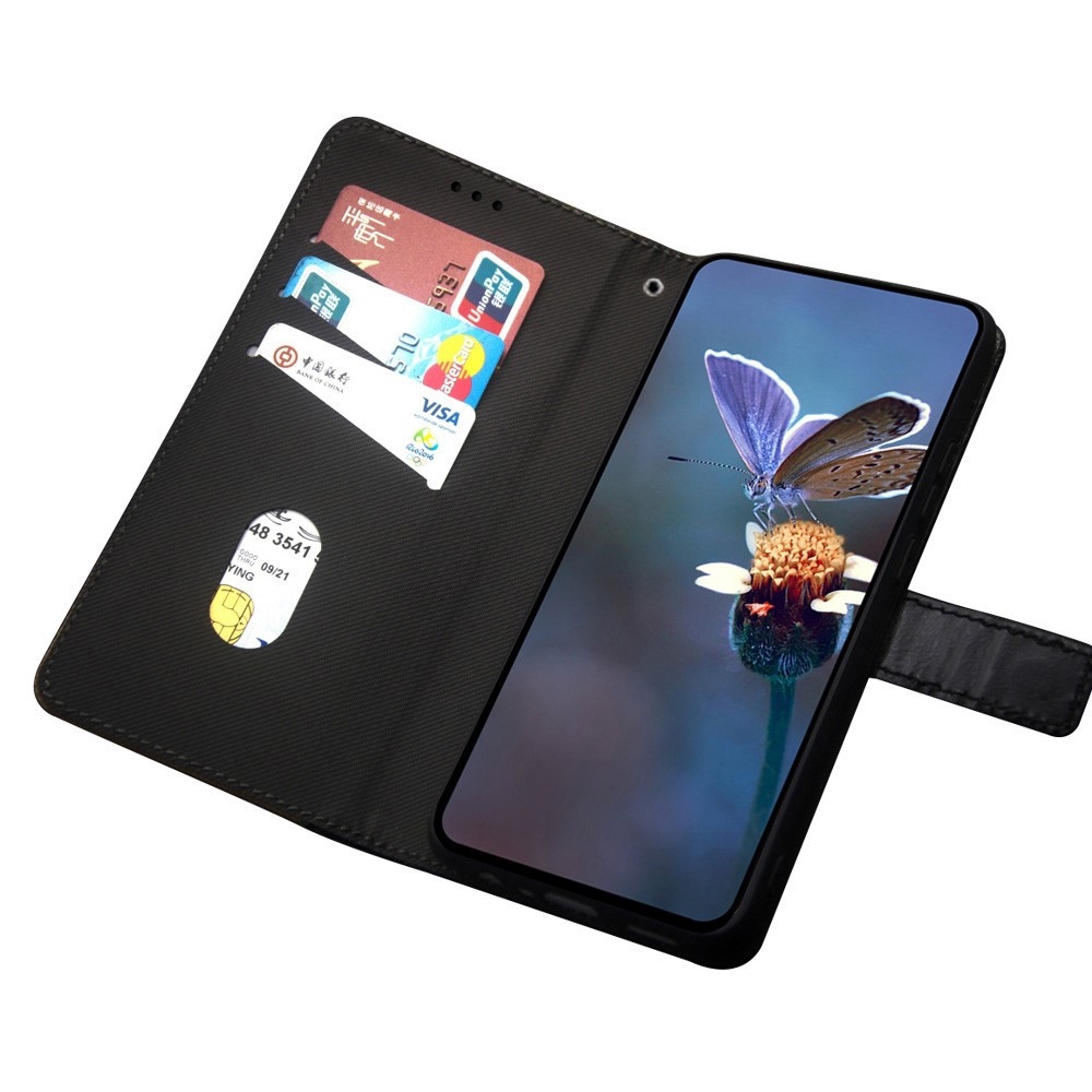 IDEWEI könyvtáska a Realme Note 50 készülékhez - narancssárga színben