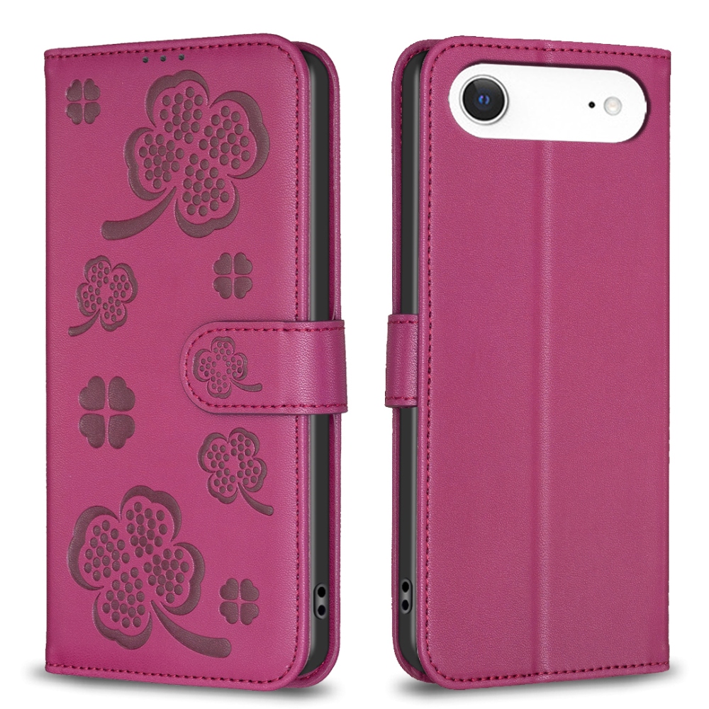 Clover könyvtáska iPhone 17 Air készülékhez - rózsaszín