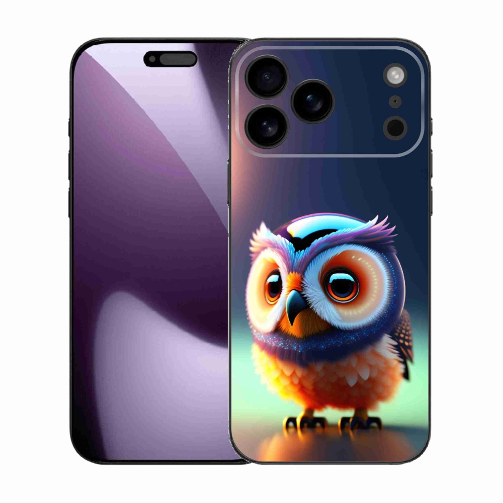Zselés borítás mmCase iPhone 17 Pro Max készülékhez - bagoly