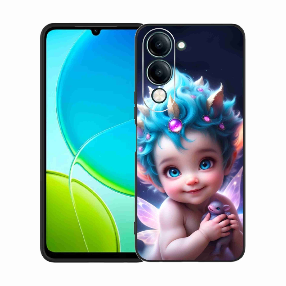 Gélburkolat mmCase a Vivo Y29s 5G-n - baba pillangószárnyakkal