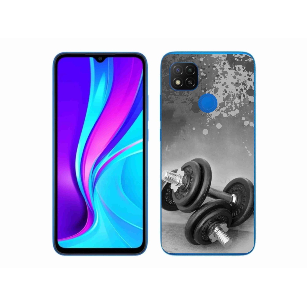 Gél borítás mmCase a Xiaomi Redmi 9C-hez - súlyzók 1
