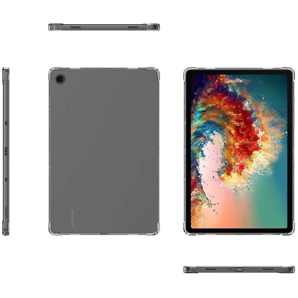 Átlátszó zselés tok Samsung Galaxy Tab A9+ készülékhez - átlátszó