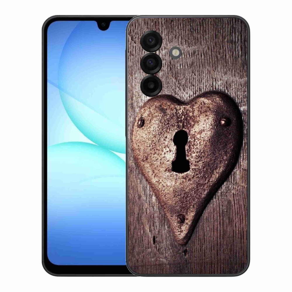 Zselés borítás mmCase Samsung Galaxy A17 5G - szív alakú zár