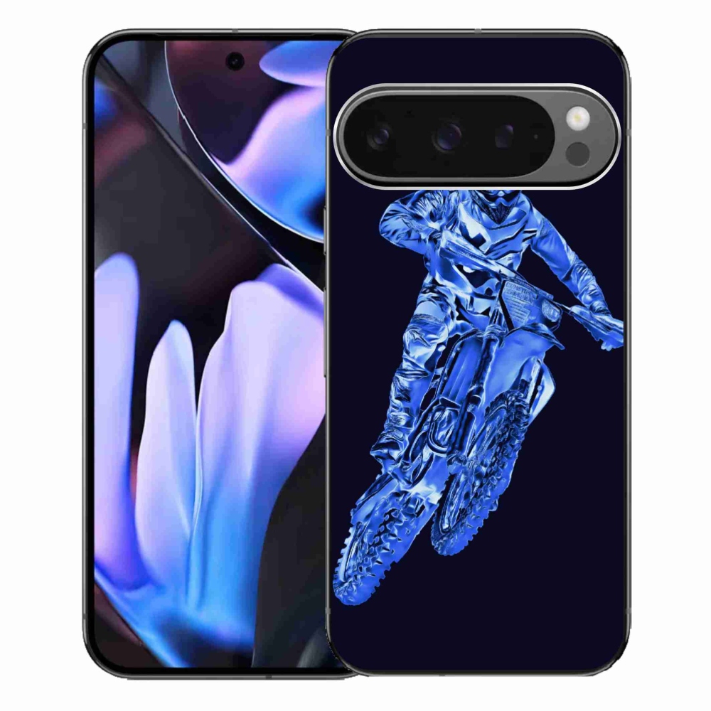 Gél borítás mmCase a Google Pixel 9 Pro XL-hez - motocross 1
