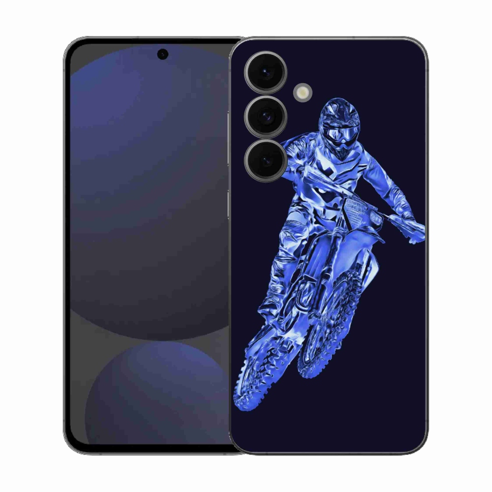 Zselés borítás mmCase Samsung Galaxy S25 FE - motocross 1