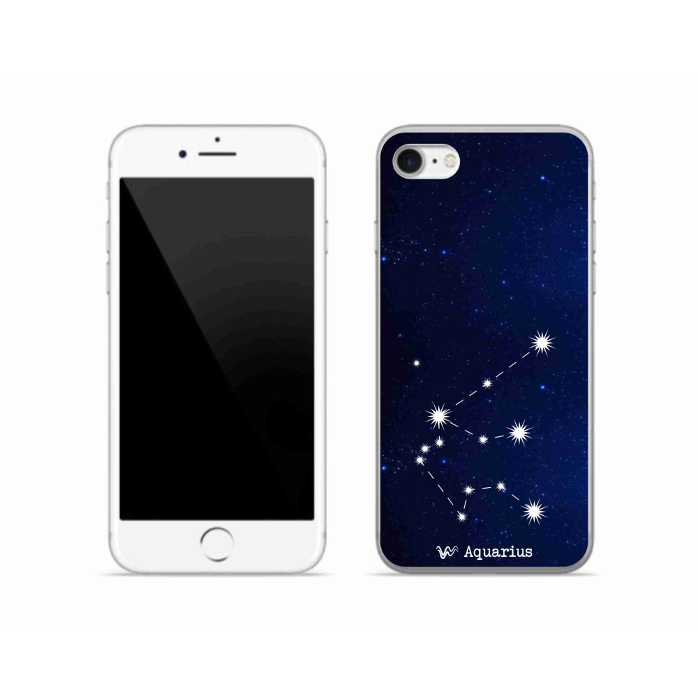 Zselés tok mmCase iPhone SE (2022) - Vízöntő