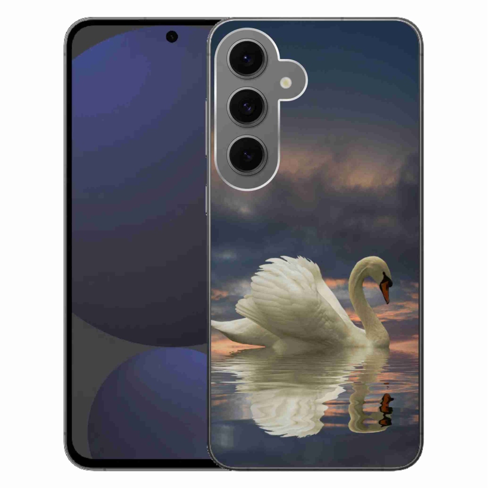 Gél védőhuzat mmCase Samsung Galaxy S24 FE készülékhez - hattyú