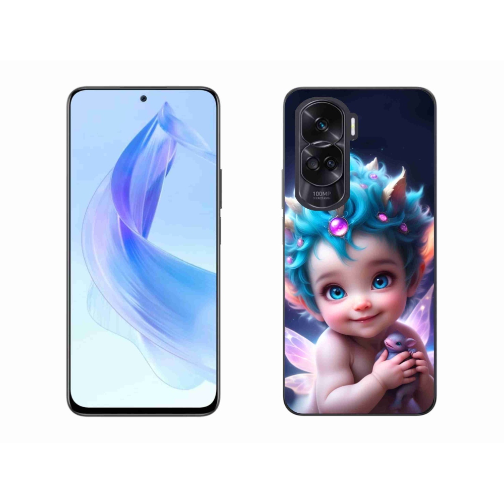 Zselés borítás mmCase a Honor 90 Lite-hoz - baba pillangószárnyakkal