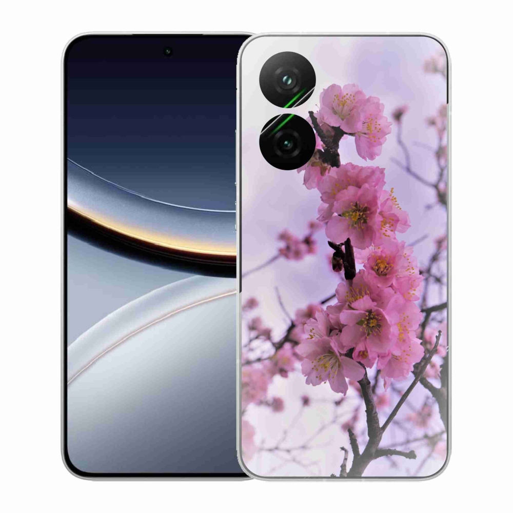 Gél borító mmCase a Xiaomi Poco F7 5G számára - virágok 7