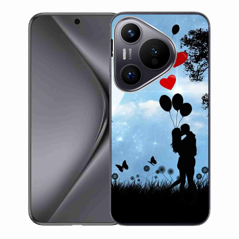 Gél tok mmCase a Huawei Pura 70-hez - szerelmes pár