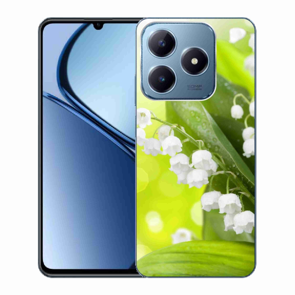 Gél borító mmCase a Realme C63 készülékhez - gyöngyvirág