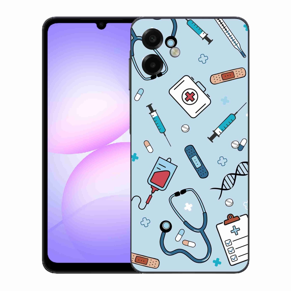Zselés borítás mmCase Samsung Galaxy A07 4G - egészség 1