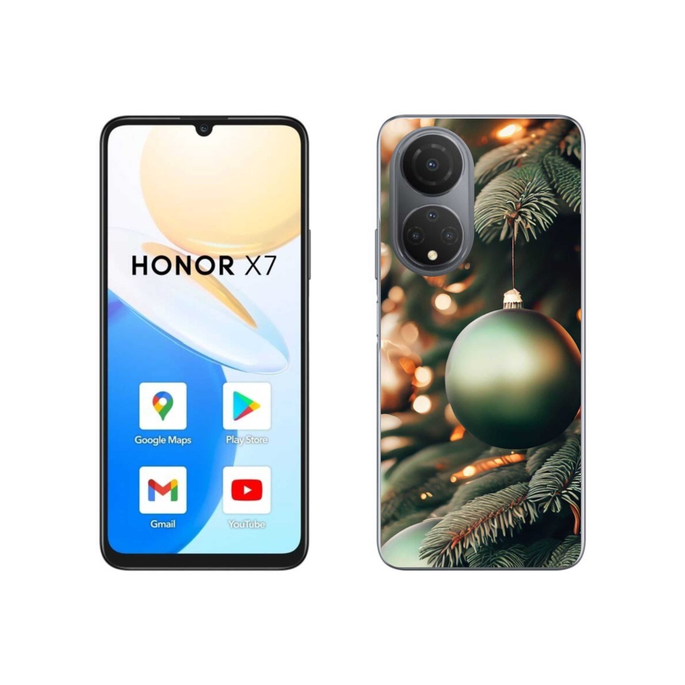 Gél borítás mmCase a Honor X7-hez - karácsonyi dekorációk 1