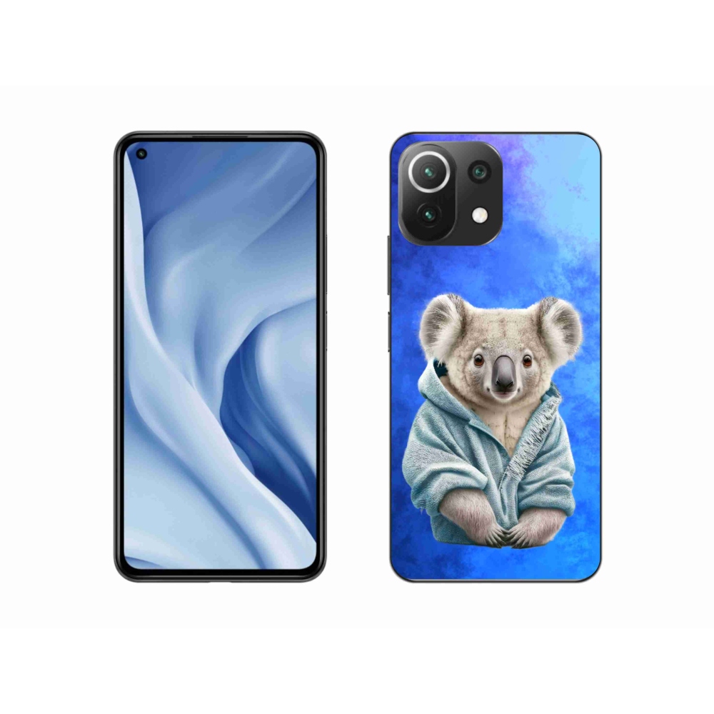 Gél borítás mmCase a Xiaomi 11 Lite 5G NE számára - koala pulóverben