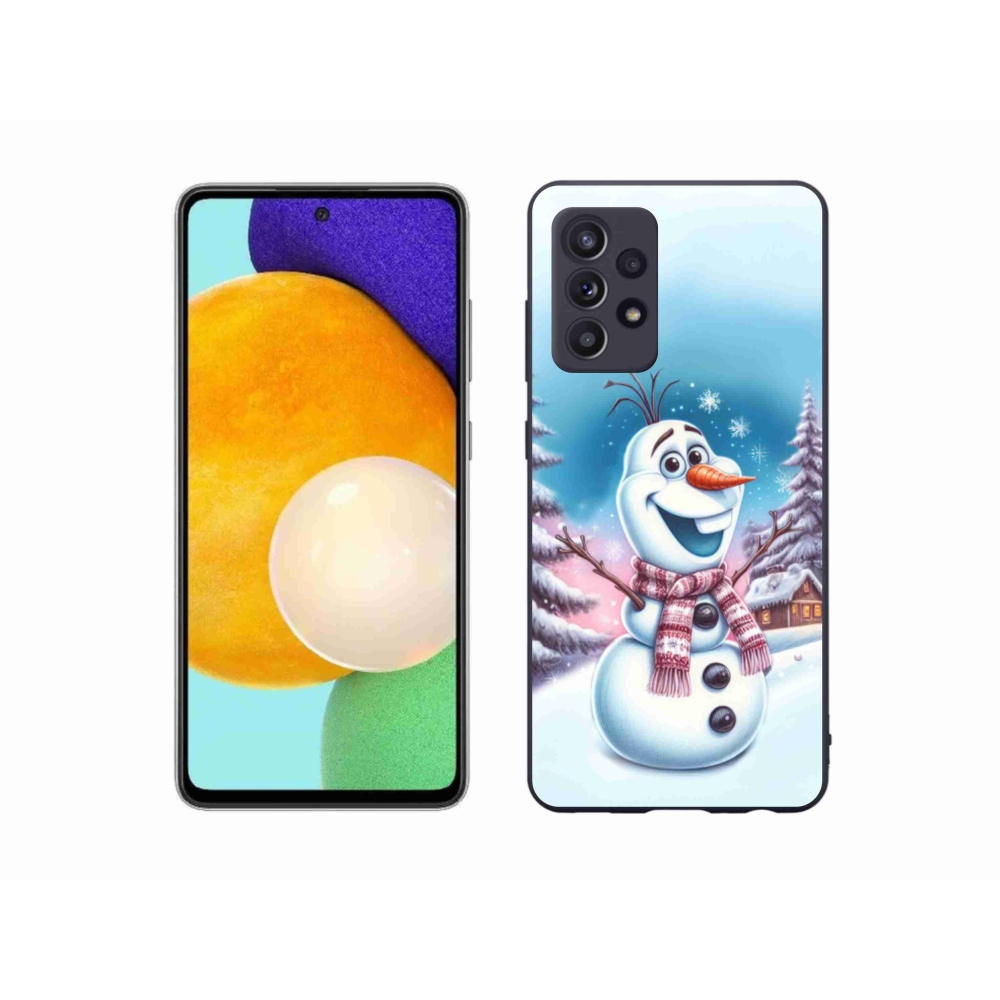 Gél borítás mmCase Samsung Galaxy A52s 5G - ice kingdom - jégkirályság