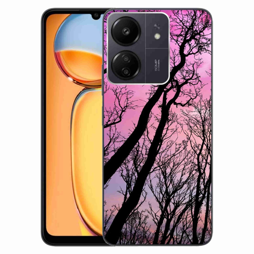 Gél tok mmCase a Xiaomi Poco C65/Redmi 13C számára - kidőlt fák