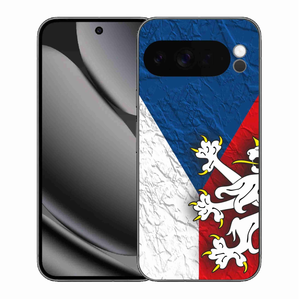 Zselés borítás mmCase a Google Pixel 10 Pro XL-hez - cseh zászló 1