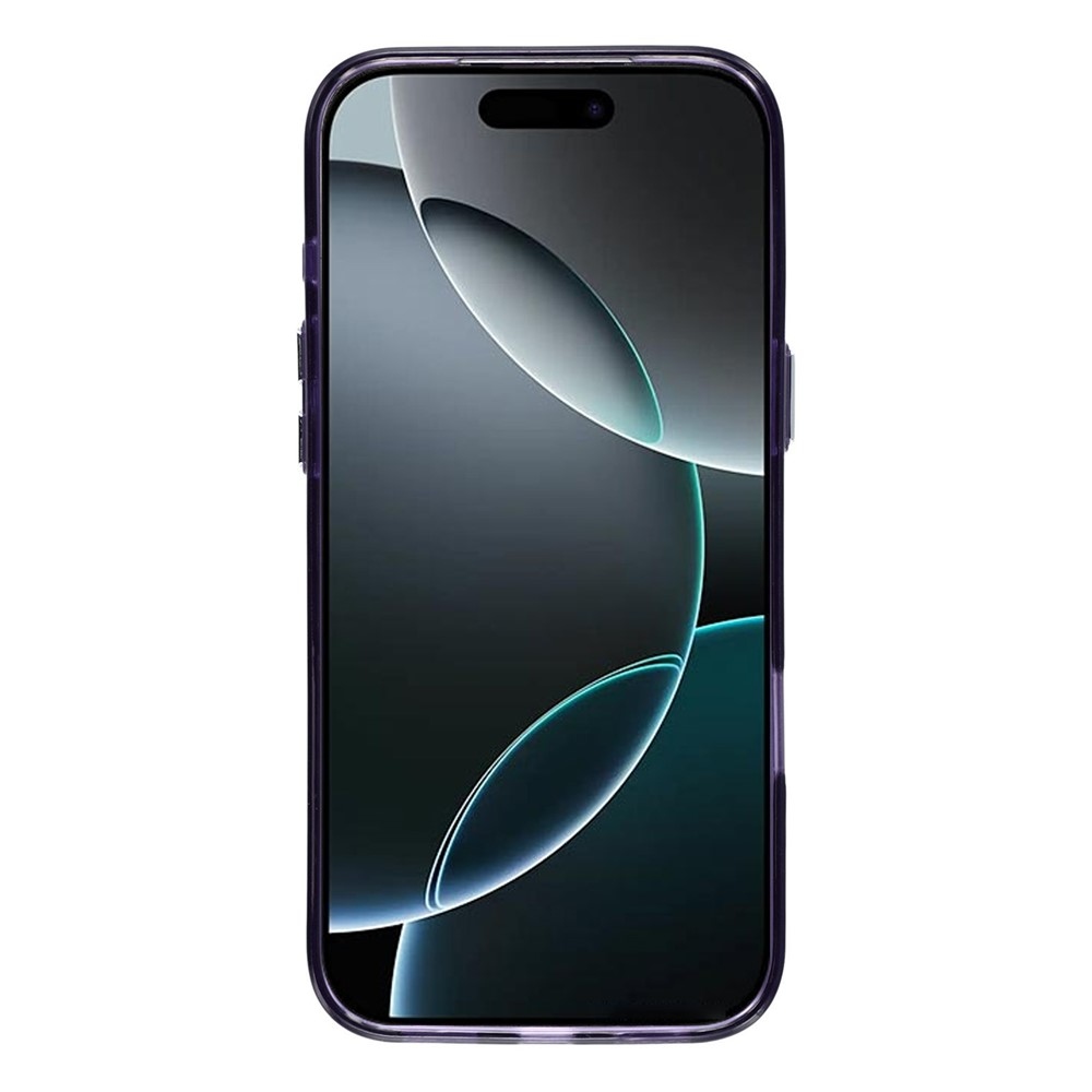 Gél tok fix hátlappal iPhone 17 Pro Max készülékhez - fekete