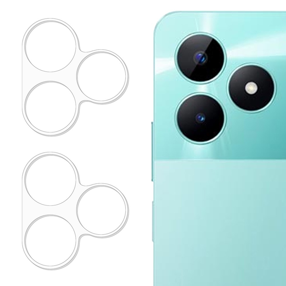 Arc üveg kamera lencse Realme C51/C53-hoz - 2db