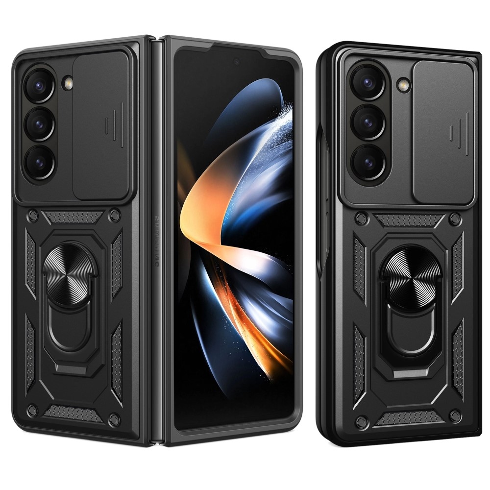 Csúszásálló borítás Samsung Galaxy Z Fold5 5G készülékhez - fekete
