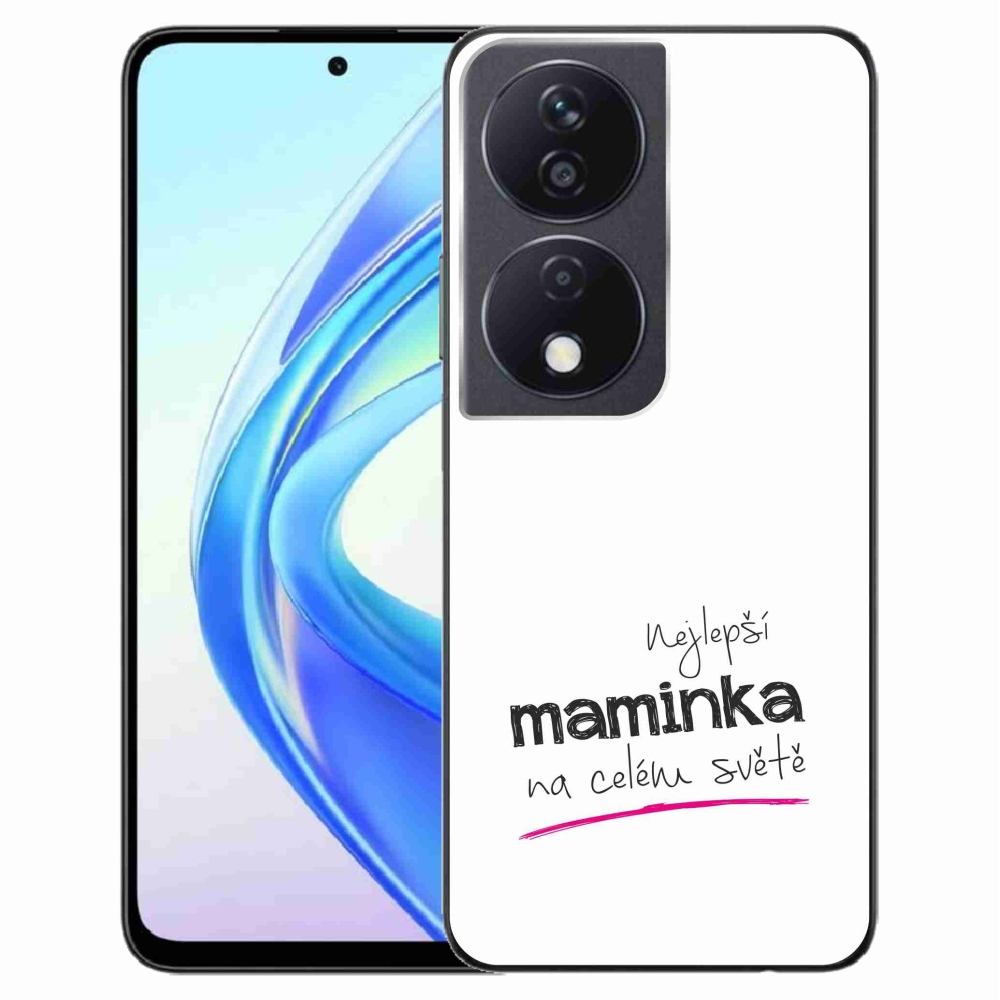 Gél borító mmCase a Honor X7b/Honor 90 Smart - Best Mom 4 fehér háttérrel
