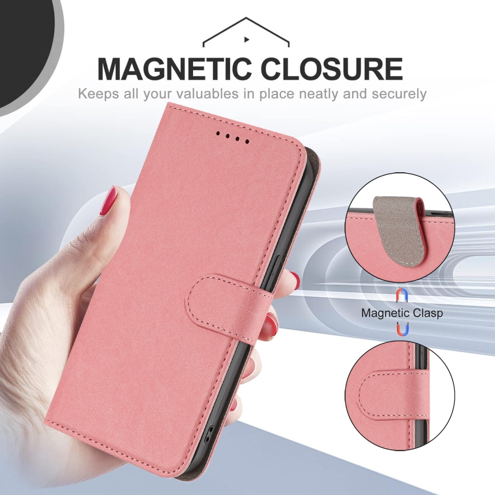 Snap book tok Samsung Galaxy A07 4G készülékhez - rózsaszín