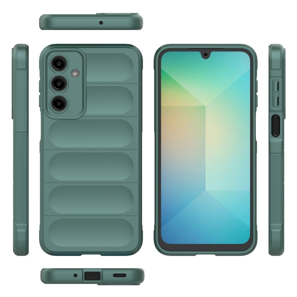 Rugg tartós zselés tok Samsung Galaxy A16 4G/5G készülékhez - zöld