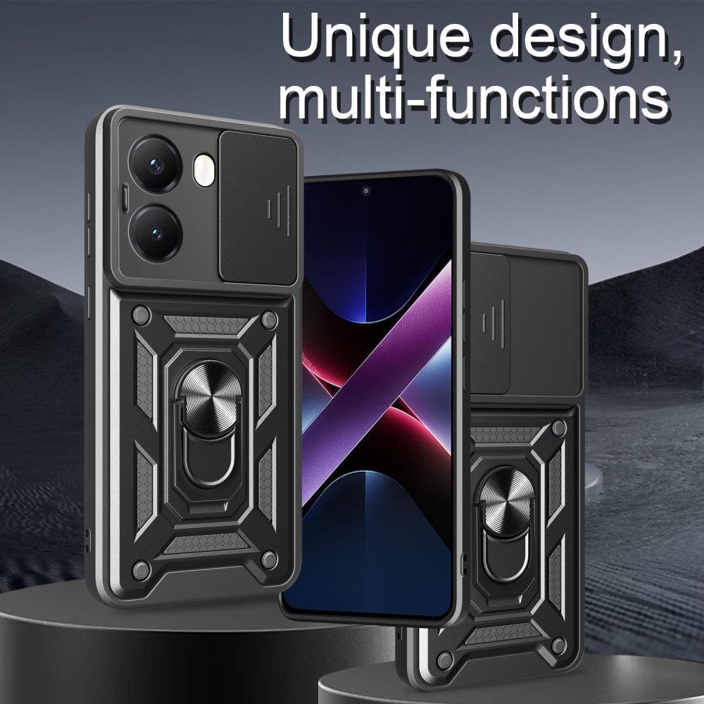 Tartós csúszóborítás a Xiaomi Poco X7 Pro 5G készülékhez - fekete