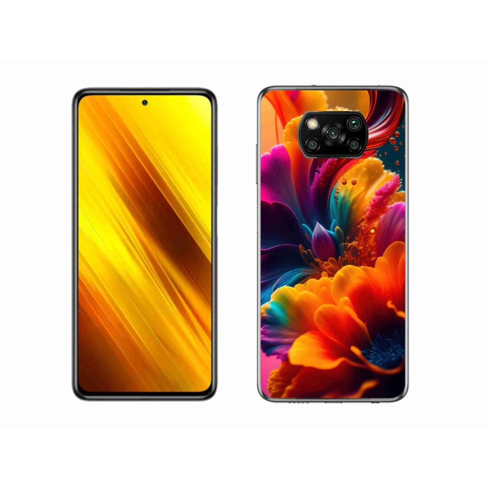 Gél borítás mmCase a Xiaomi Poco X3 Pro számára - absztrakt motívum 2