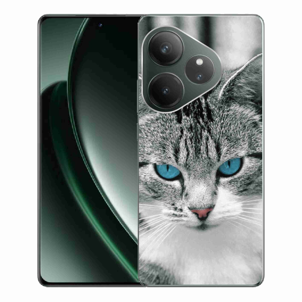 Zselés borítás mmCase a Realme GT 6 5G/GT 6T 5G készülékhez - cat view 1