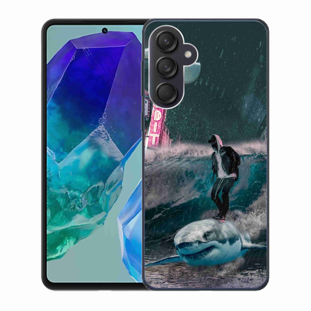 Gél védőhuzat mmCase Samsung Galaxy M55 5G - cápa