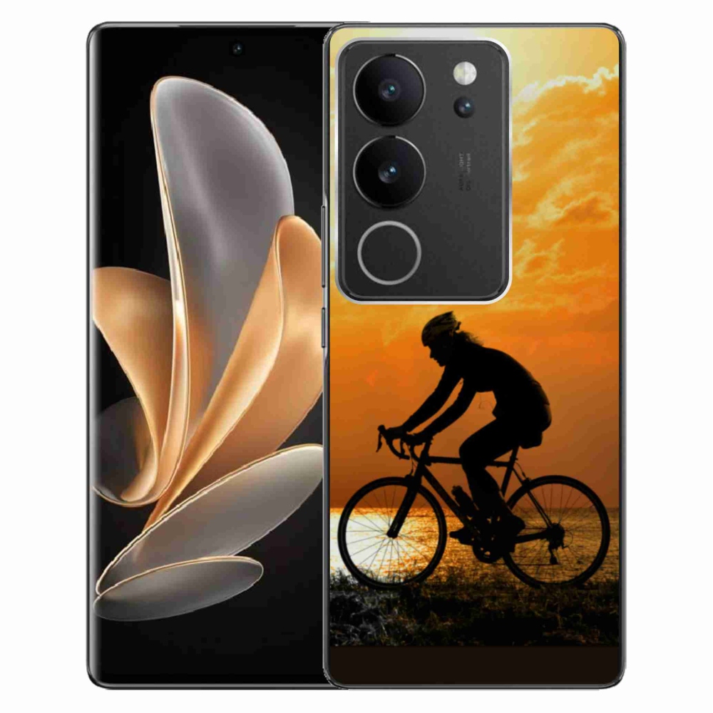 Gél borító mmCase a Vivo V29 5G számára - kerékpározás