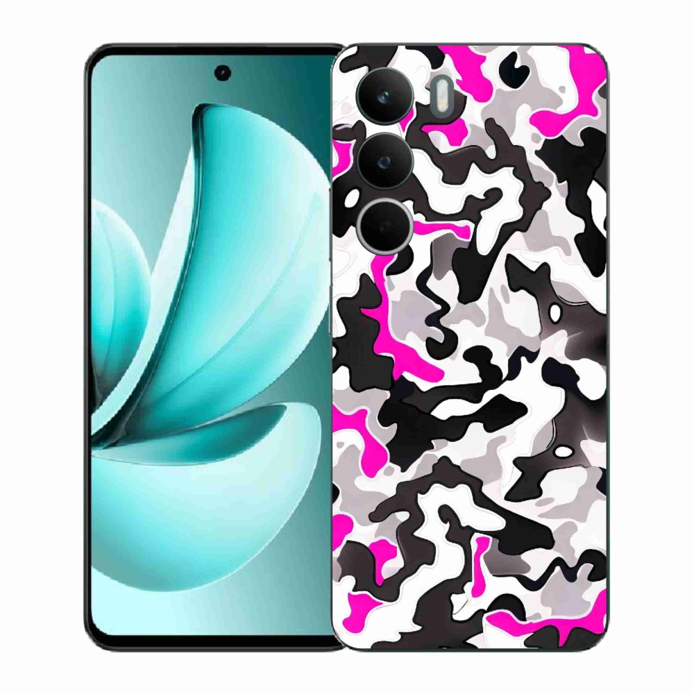 Gél borítás mmCase a Realme C71 készülékhez - álcázó minta 5