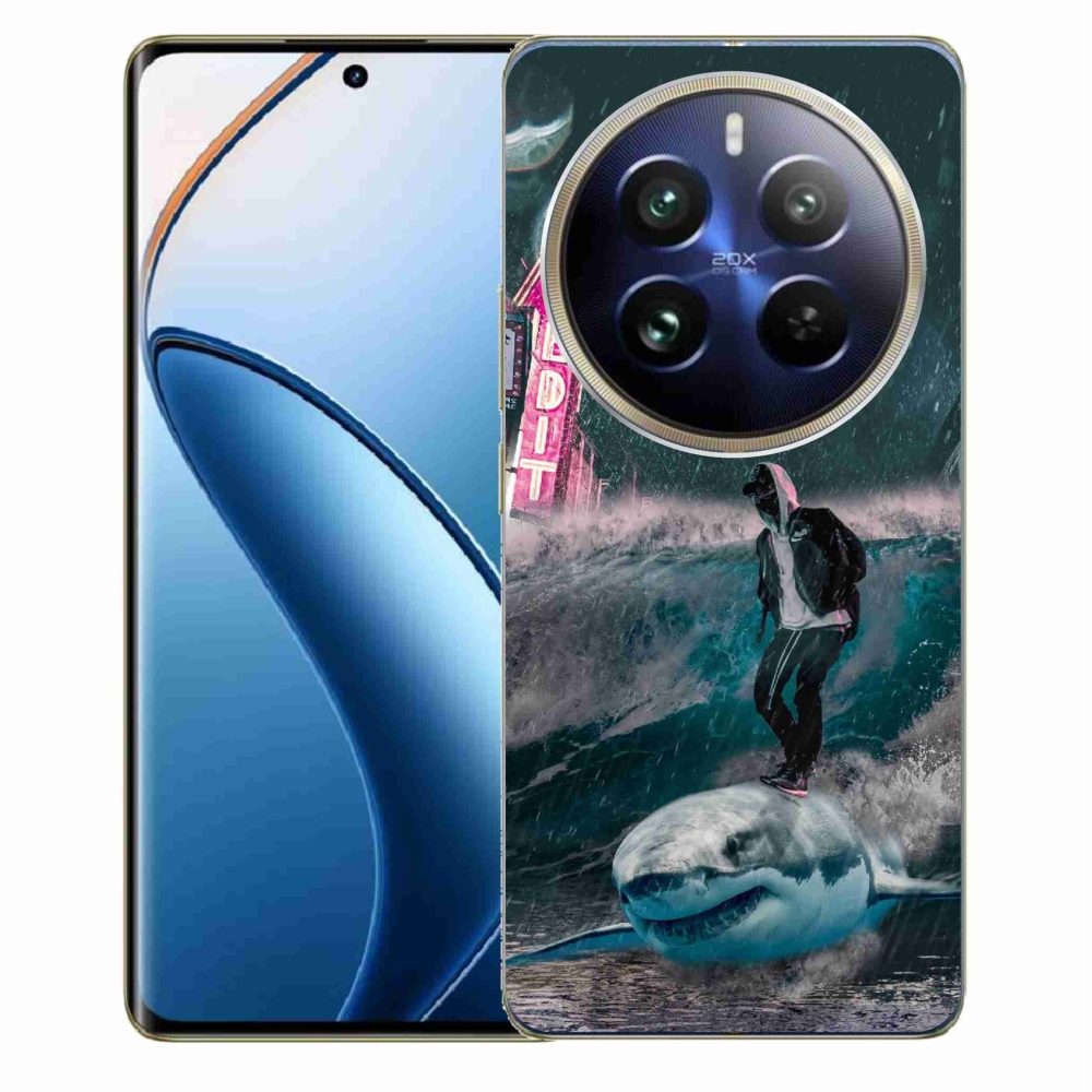 Gél borítás mmCase a Realme 12 Pro 5G/12 Pro+ 5G modellhez - cápa