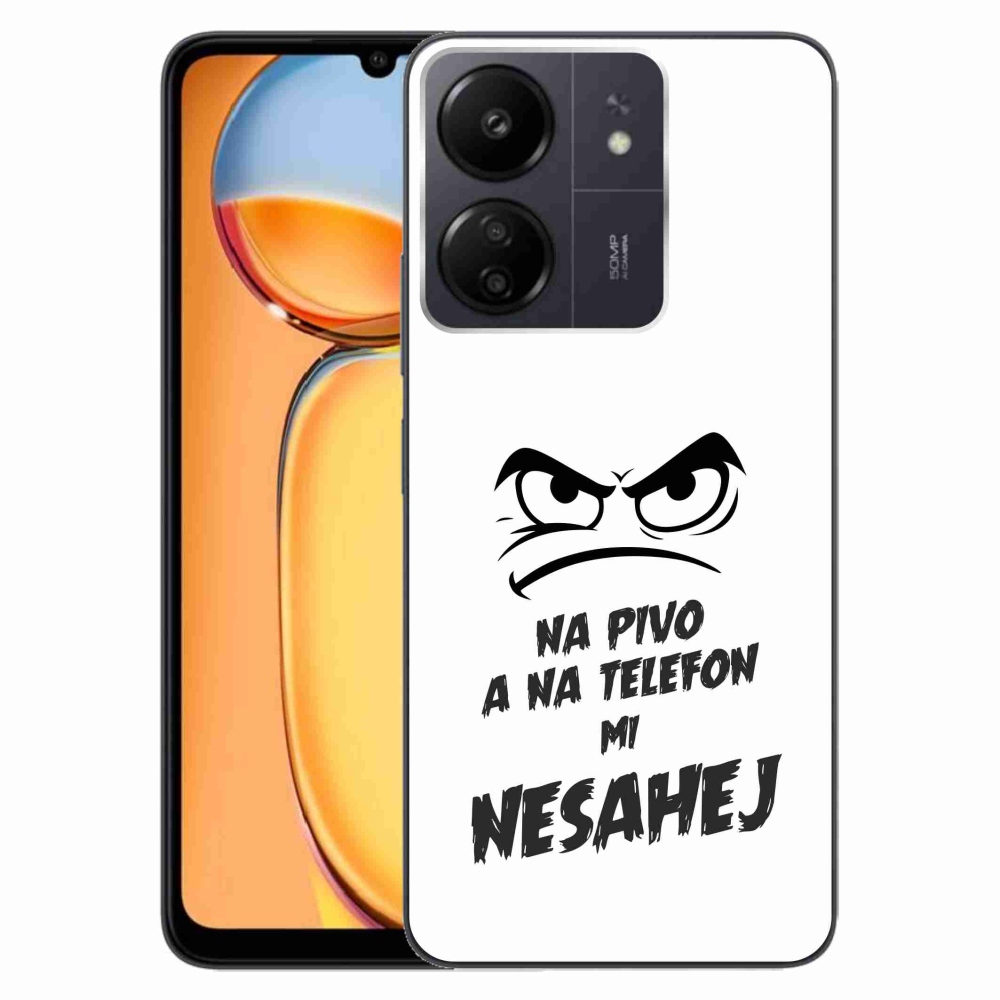 Gél borítás mmCase a Xiaomi Poco C65/Redmi 13C - sör motívum 2 fehér háttérrel