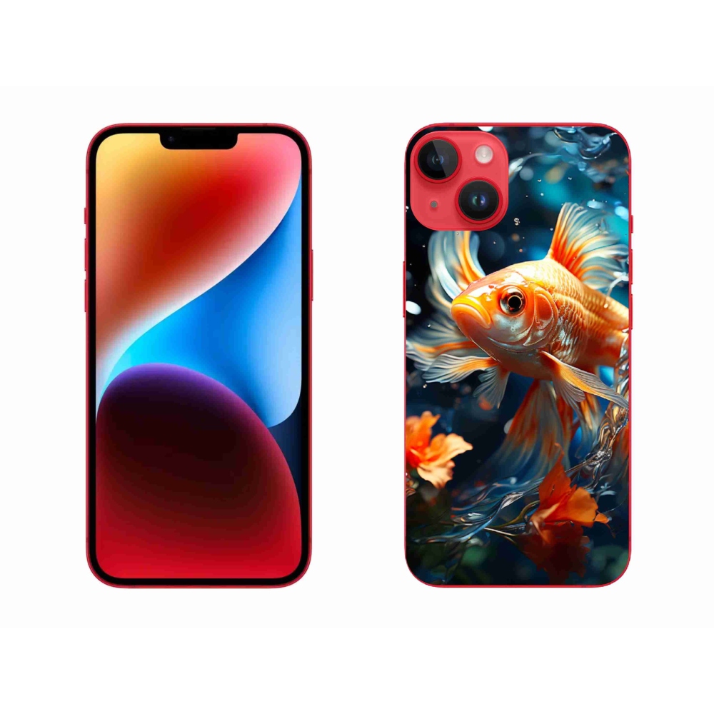 Gél védőburkolat mmCase iPhone 14 Plus készülékhez - hal