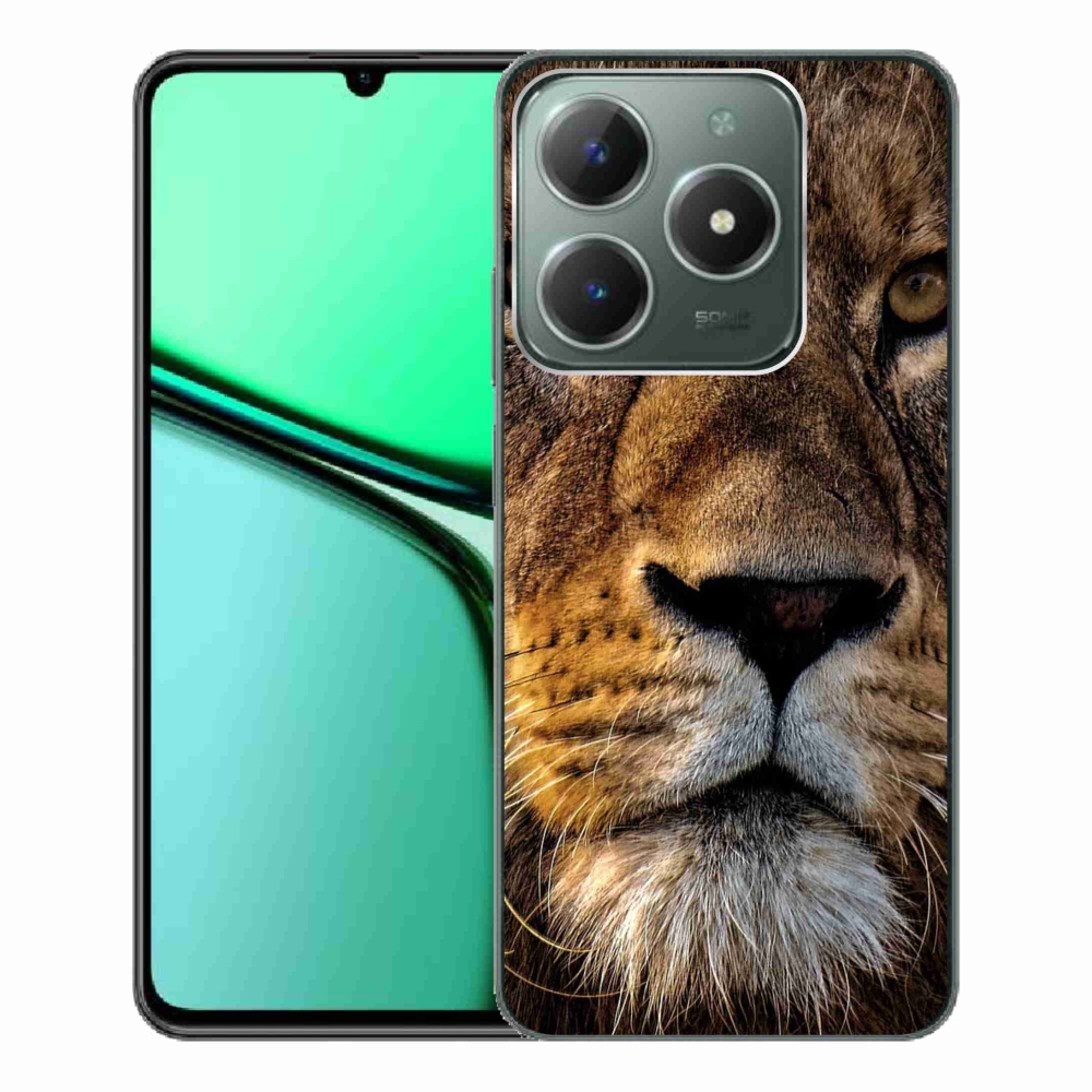 Gél tok mmCase a Realme C61 készülékhez - oroszlán