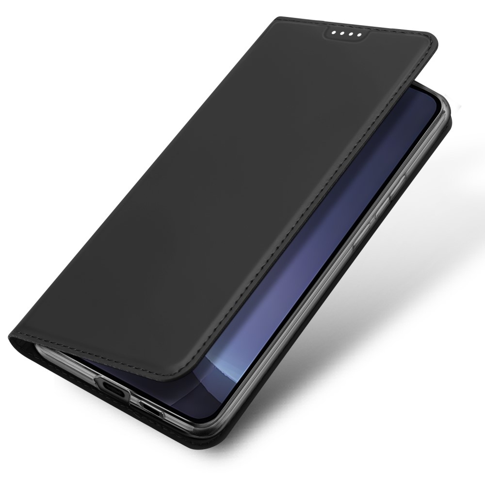 DUX könyvtáska Samsung Galaxy S25 készülékhez - fekete