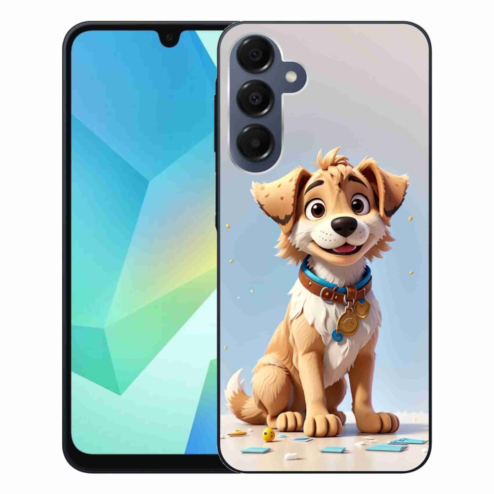 Zselés borítás mmCase Samsung Galaxy A16 4G/5G - rajzfilm kölyökkutya