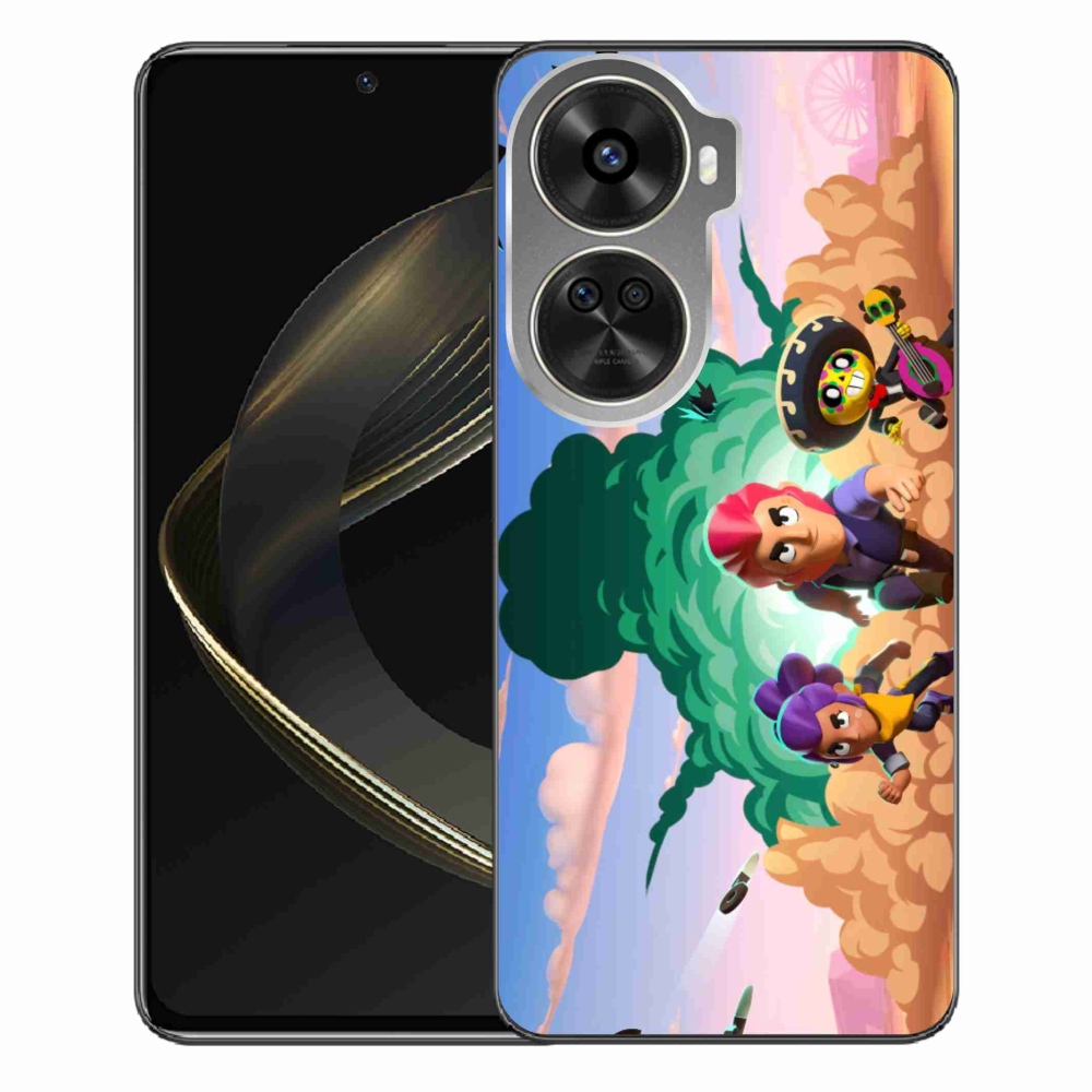 Gél borítás mmCase a Huawei Nova 12 SE-hez - verekedés csillagok