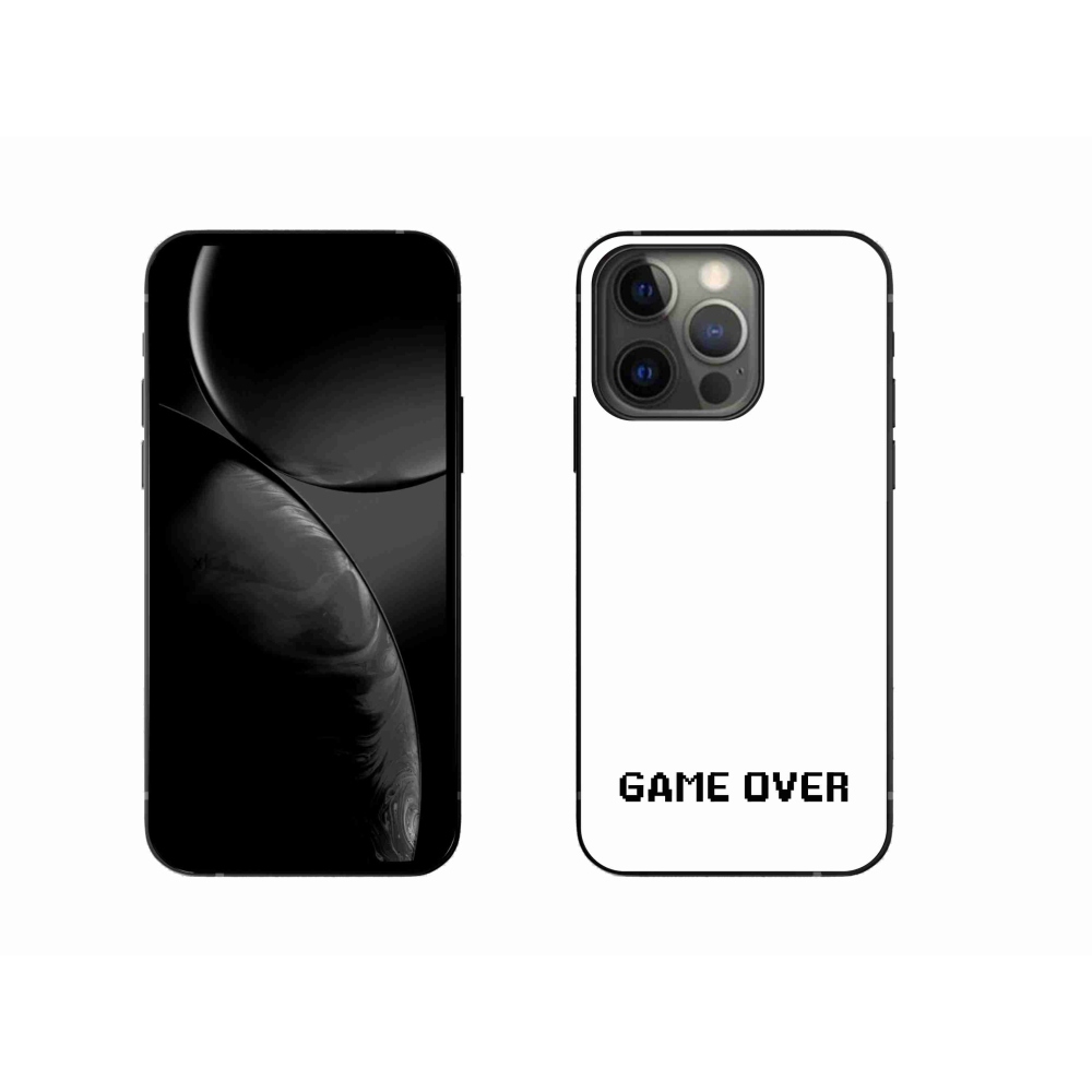 Zselés borítás mmCase iPhone 13 Pro 6.1 készülékhez - játék fehér háttéren
