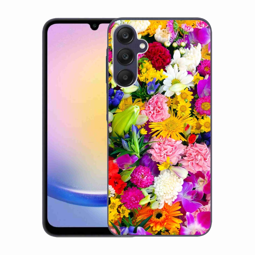 Gél borítás mmCase Samsung Galaxy A25 5G - virágok 12