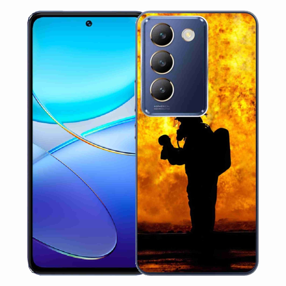 Gél borítás mmCase a Vivo V40 SE 4G/5G készülékhez - tűzoltó