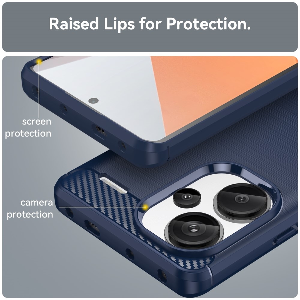 Szénálló zselés tok Xiaomi Redmi Note 13 Pro+ 5G - kék