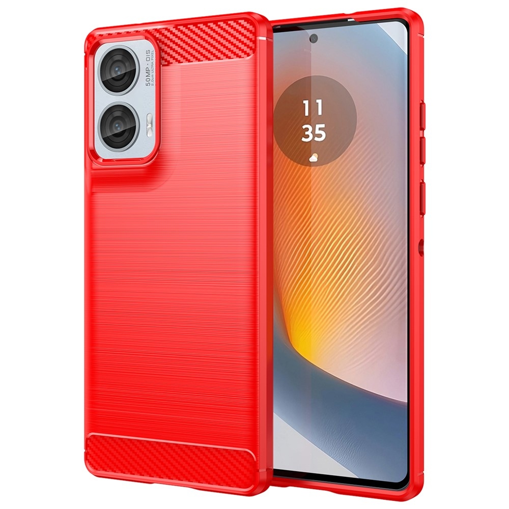 Szénálló zselés tok Motorola Moto G85 5G - piros
