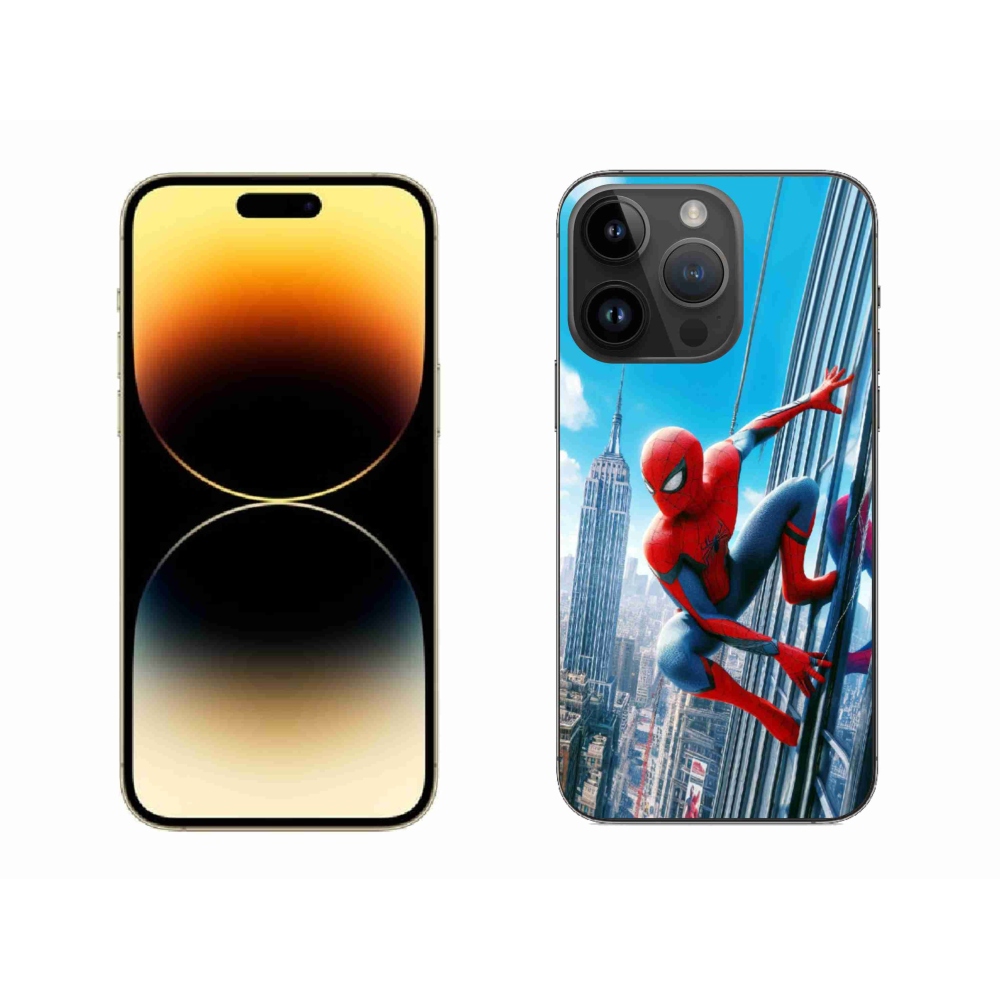 Zselés borítás mmCase iPhone 14 Pro Max 6.7 - pókemberhez