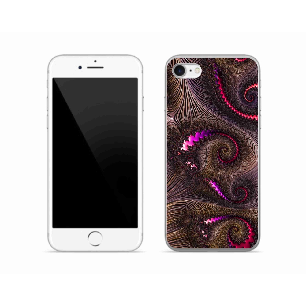 Gél borítás mmCase iPhone SE (2022) - absztrakt motívum 24